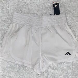 Adidas Women's White Athletic Shorts
